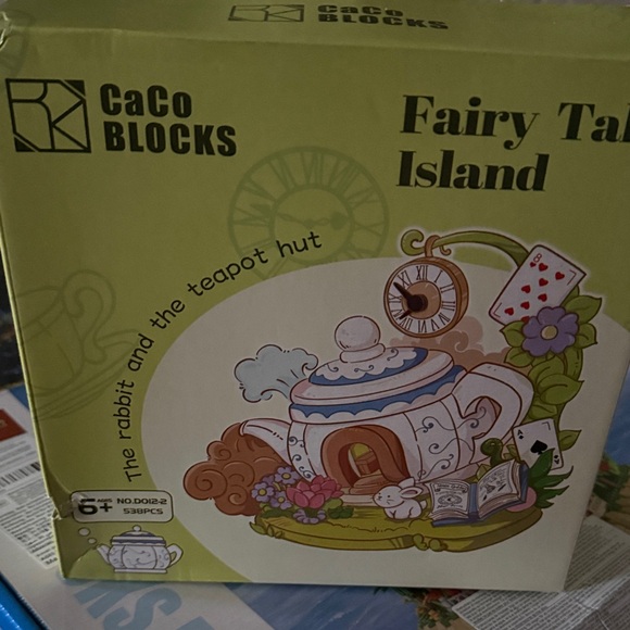 CaCo Blocks Other - Fairy Tale Island Building Set - Multicolor